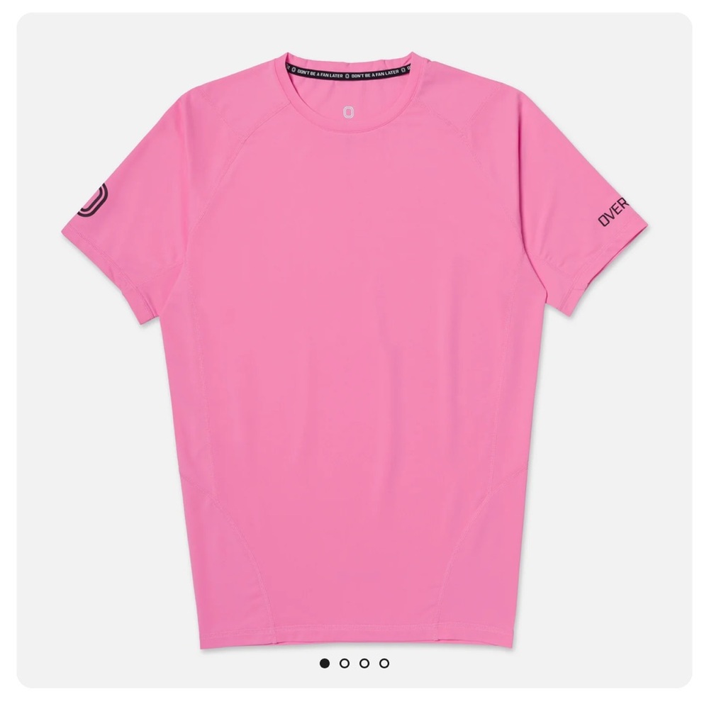 Overtime Compression Tee Pink Adult Medium